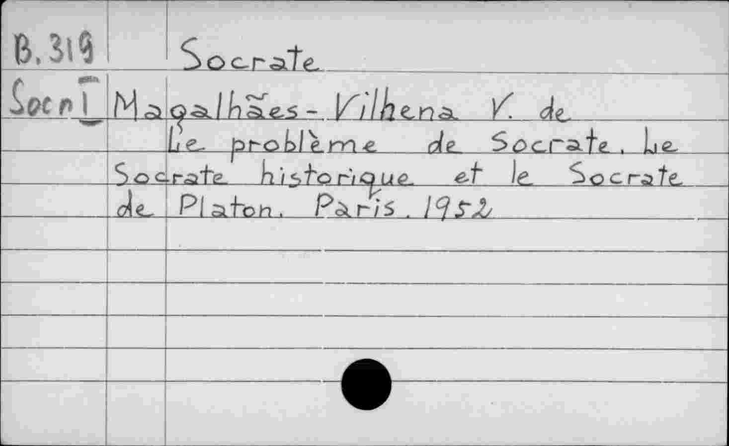 ﻿В. Л? Seer 1	ж	Yl'Hltnè.	HL__^e	 Le- pt~oLle.m -e. Je S oc.raLe . Lie.
	$QC	■ rate. hï sLo ri Qu«5	^L le. Socrate.
		[Plat-он, РаЛ5./<?ГЛ
		
		
		—
		